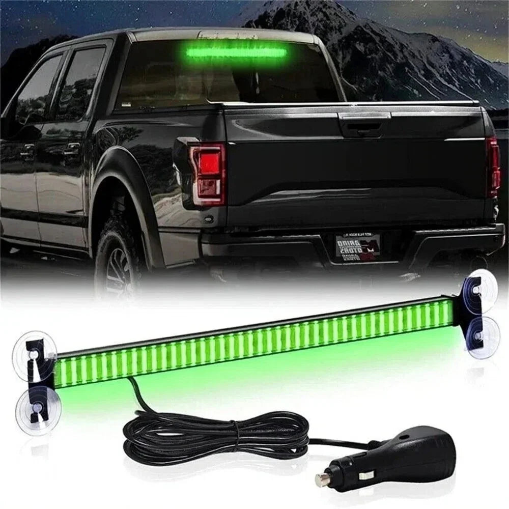 Emergency Warning Inside Glass Flash Strobe Beacon Bar Green