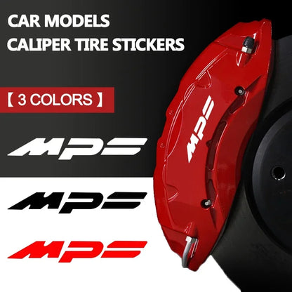 For Mazda Mps Logo 6 3 Vinyl Heat Resistant Caliper Cover