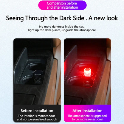 Interior USB MINI Flashlight Ambient Lighting Indoor RGB Gradient