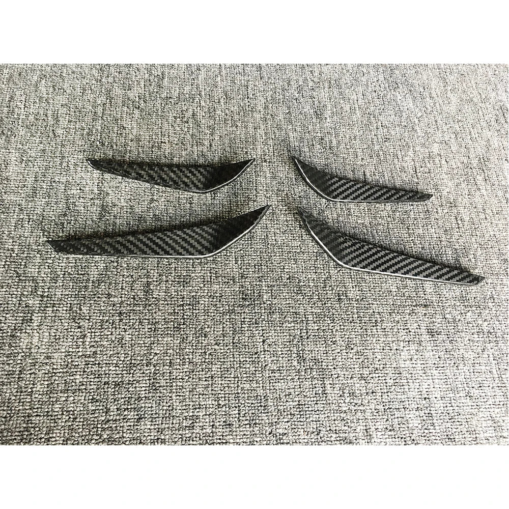 For BMW 3 4 Series G80 Dry Carbon Fiber Front Bumper Side