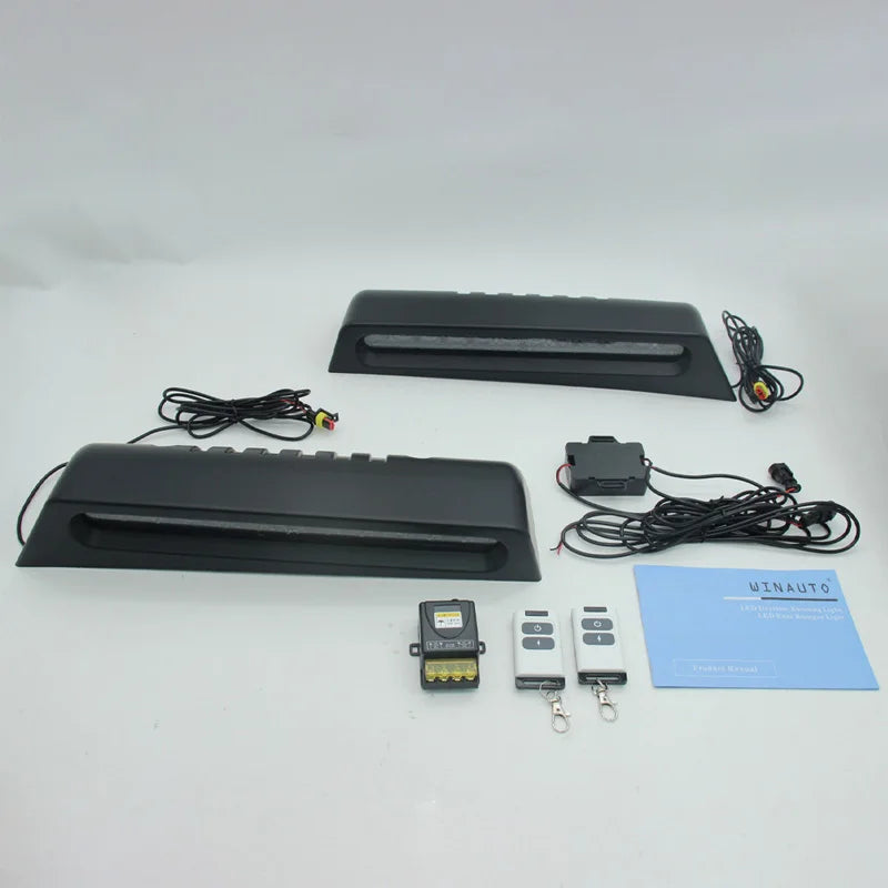 Offroad Lens Roof Lamps Front Spoiler Fog Without Antenna