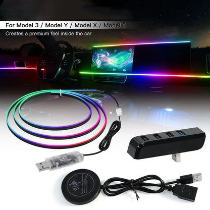 For Tesla Model 3 Y S Symphony Atmosphere Automatic Off Module