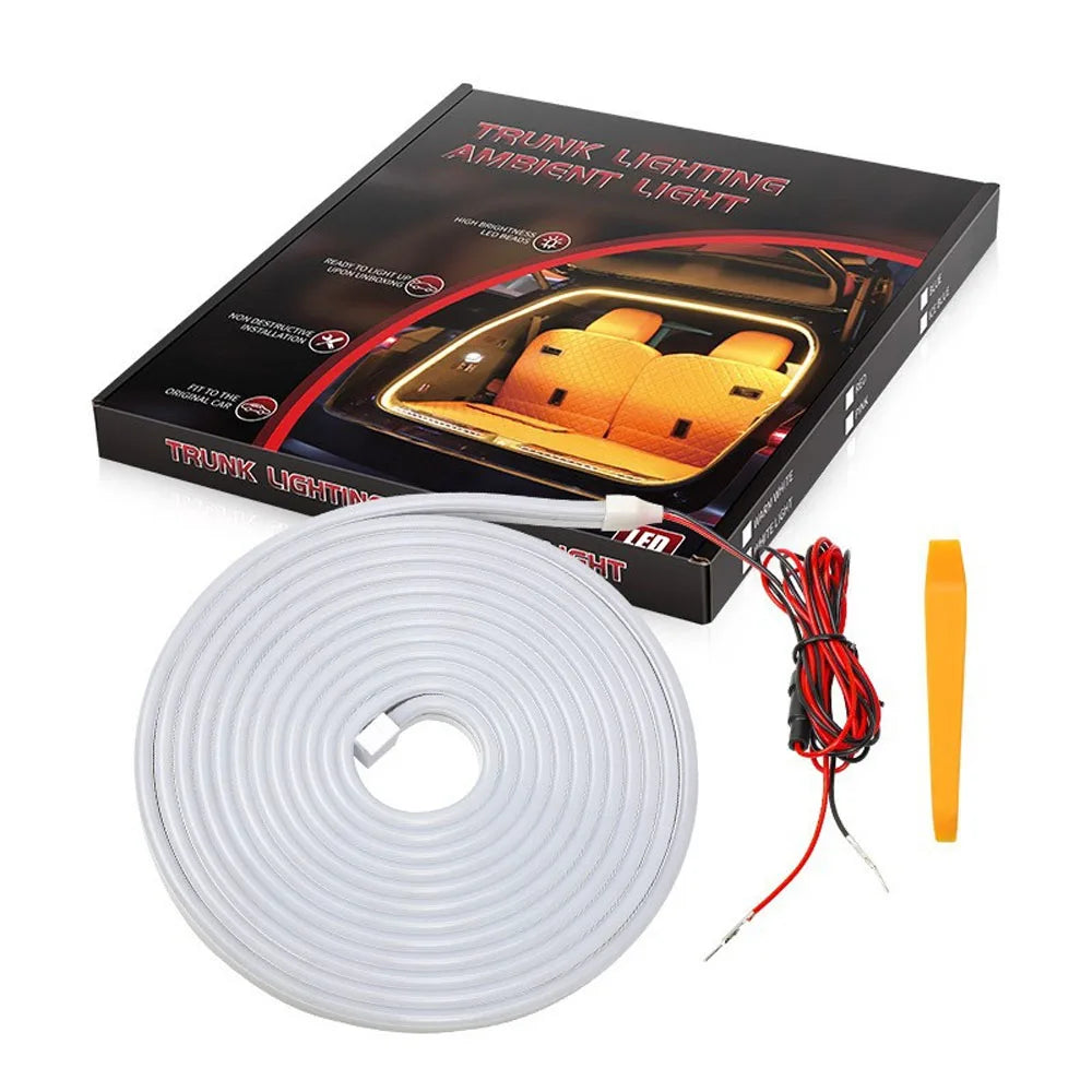 Brightness Trunk Lighting Ambient 4M Interior Wiring Automatic