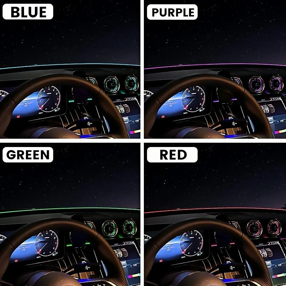 For Mercedes Benz W206 X254 C Class Color Ambient Instrument