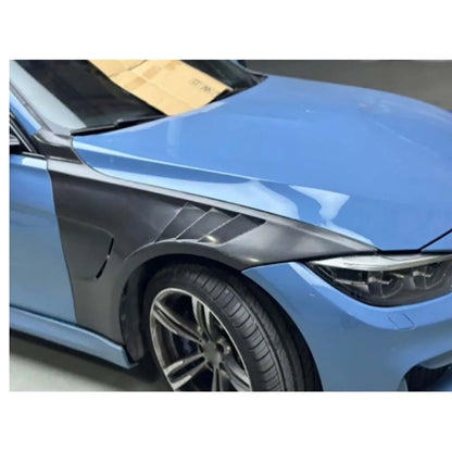 For BMW F82 M4 2014-2018 Jiache Carbon Fiber Front Bumper Side