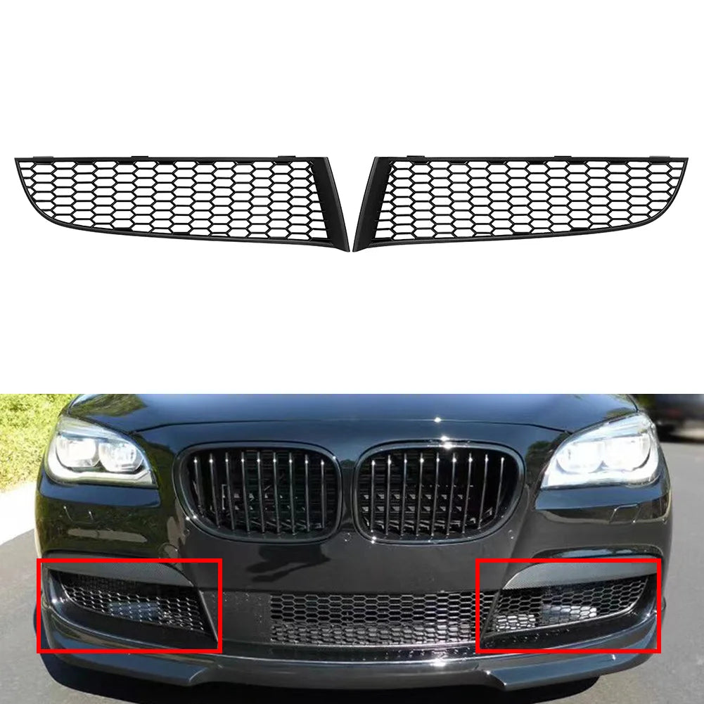 For BMW 7 Series F01 F02 Front Bumper Lower Fog Grille Grill F04