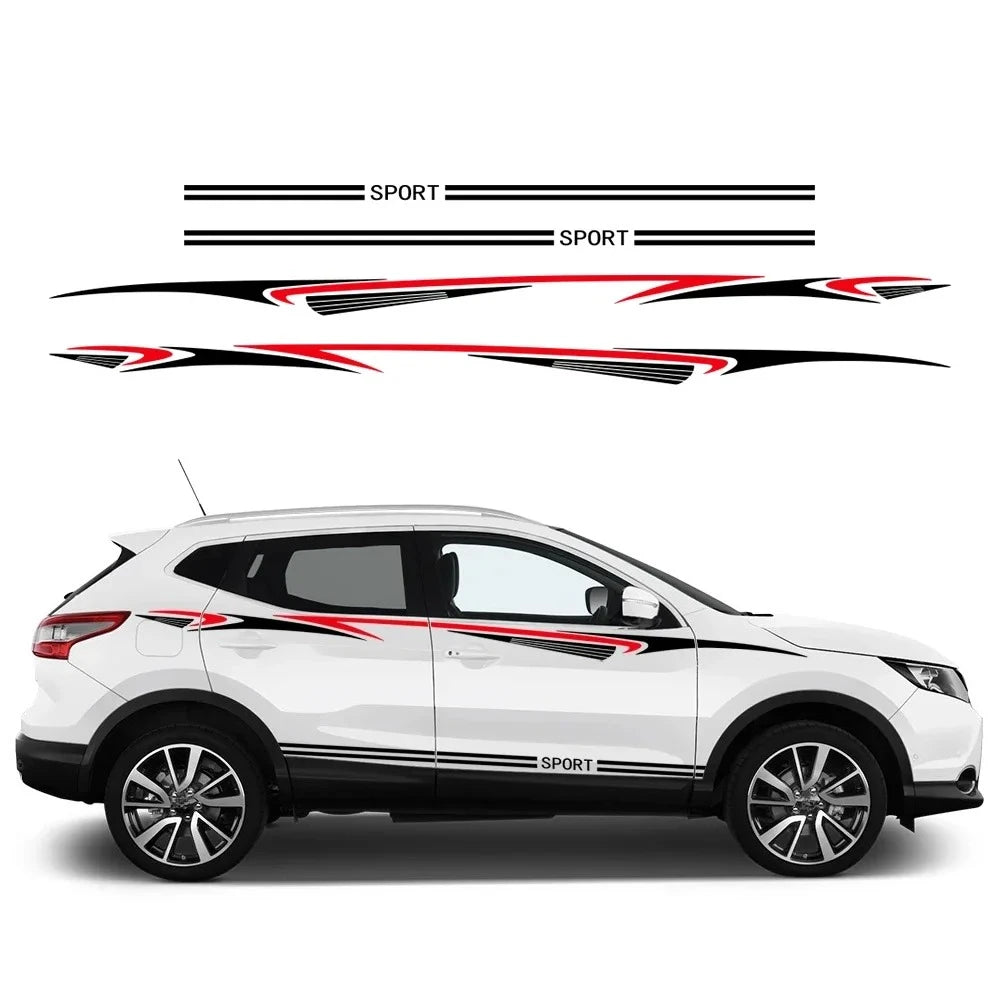 For Nissan Qashqai J10 J11 J12 Body Stickers Personalized 2013