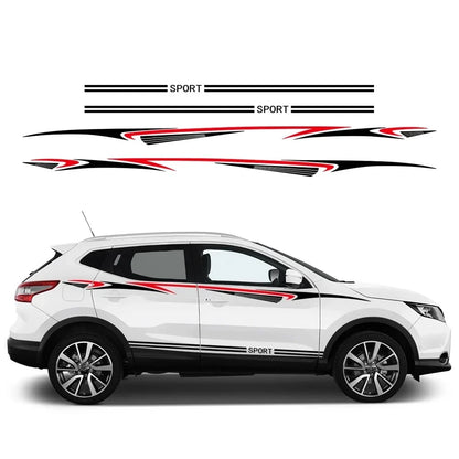 For Nissan Qashqai J10 J11 J12 Body Stickers Personalized 2013
