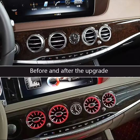 For Mercedes-Benz S Class W222 Rotating Colors RGB Ambient Kit
