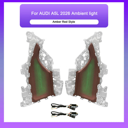 For Audi A5L 2026 Interior Ambient Lighting Illuminated Speaker