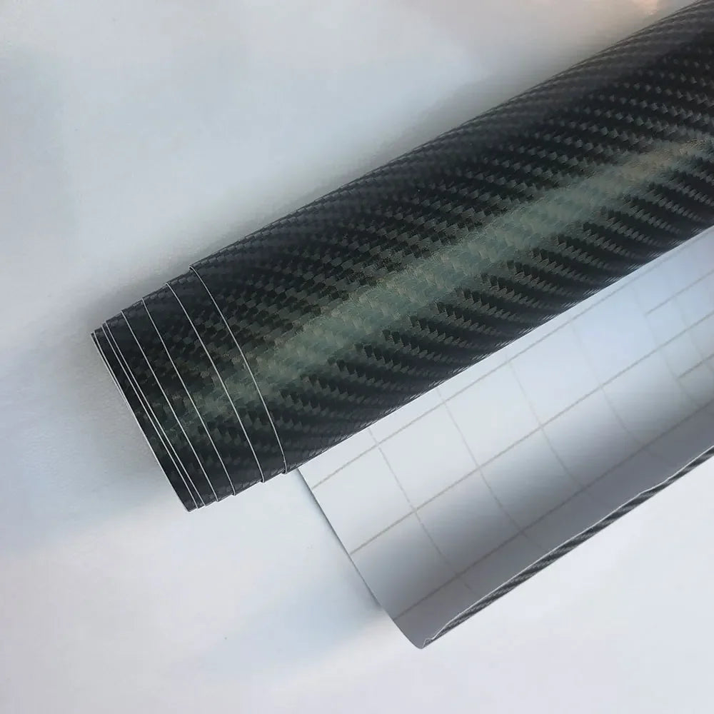 Black Matte Vinyl Glossy Wraps 3D 4D 5D 6D