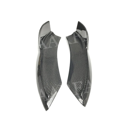 For BMW X5M F85 X6M F86 Carbon Fiber Rear Bumper Lip Splitters