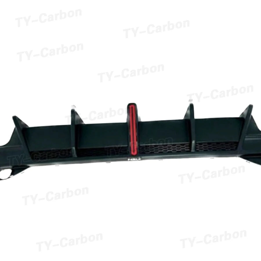 For BMW 5 Series G30 G38 Vten Glossy Black Rear Diffuser W