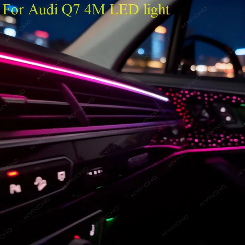 For Audi Q7 Ambient Lighting Models Kyncho Is Suitable From 2010