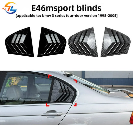 For BMW 3 Series E46 M Sport 1998 2005 Body Louver Window