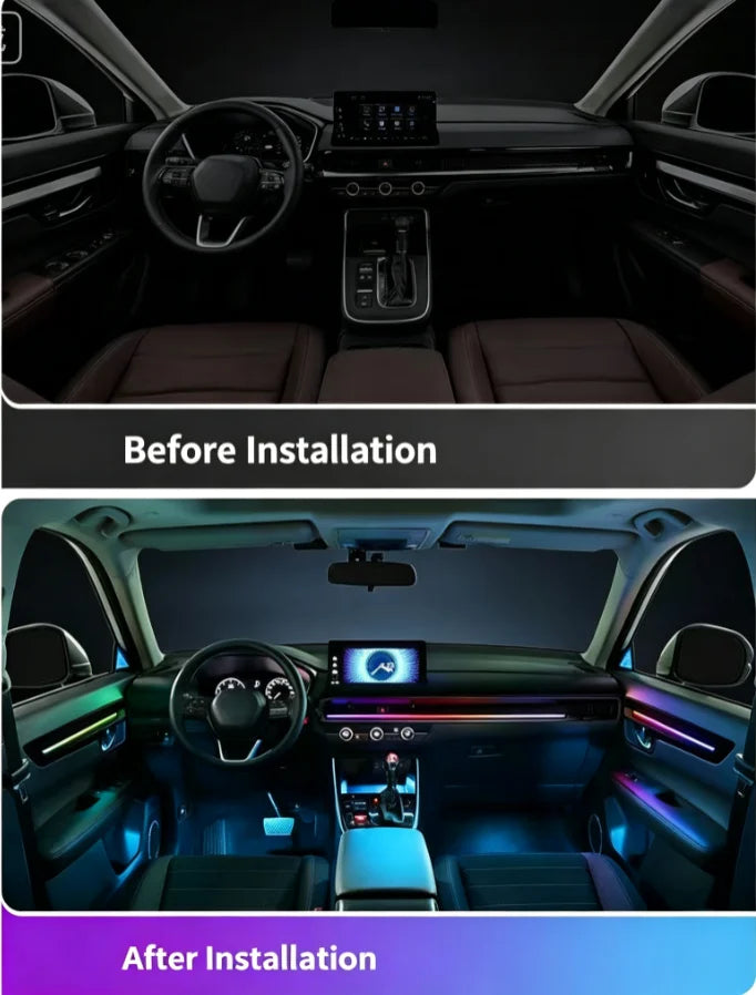 For Honda CR‑V 2023‑2026 Colors Symphony Dynamic Ambient Kit