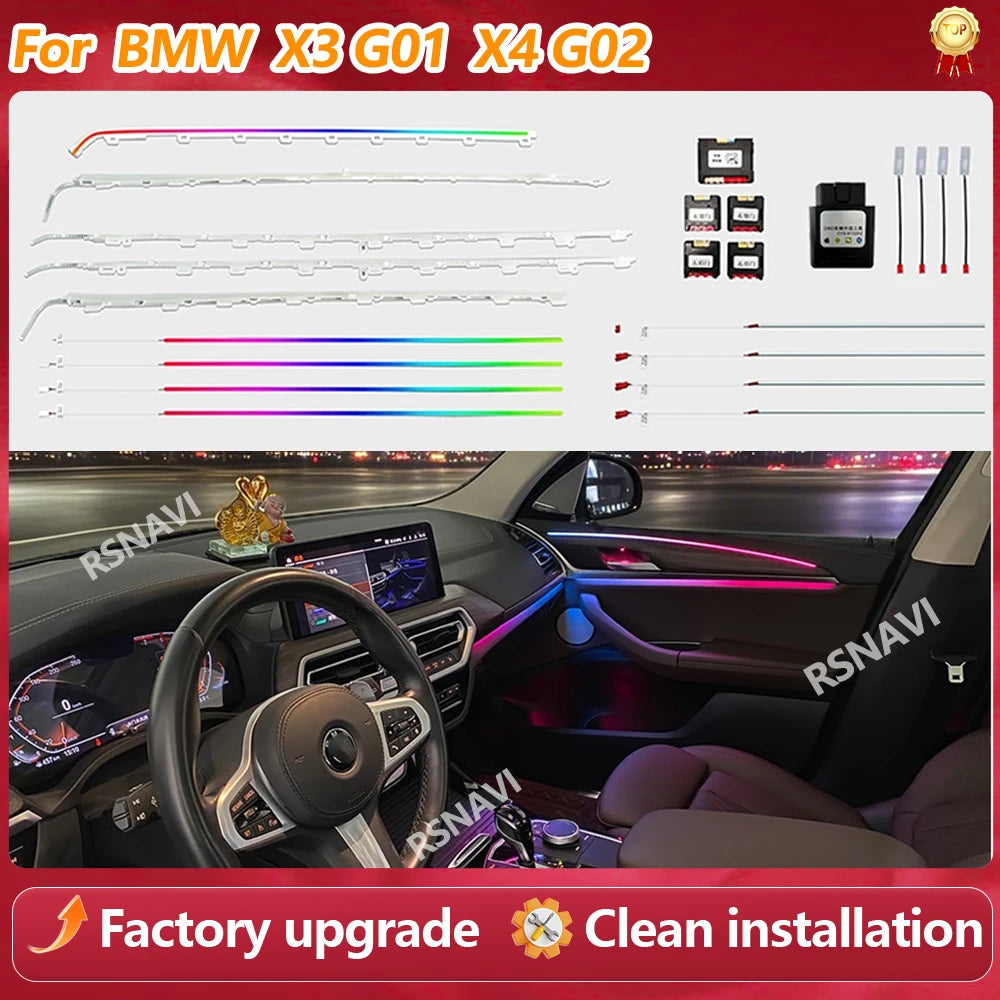 For BMW X3 G01 X4 G02 Colors Oem Design Dynamic Active Ambient