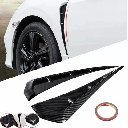 Pair Side Fender Air Flow Wing Vent Cover Body