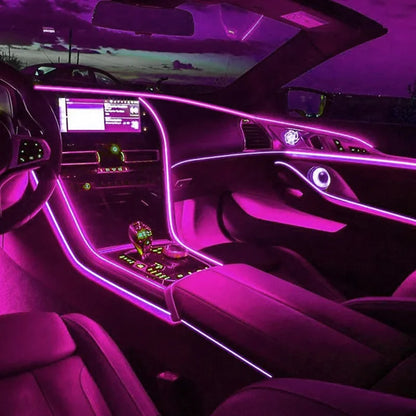 Interior Atmosphere Lighting Strip Flexible El Cold Line Tube