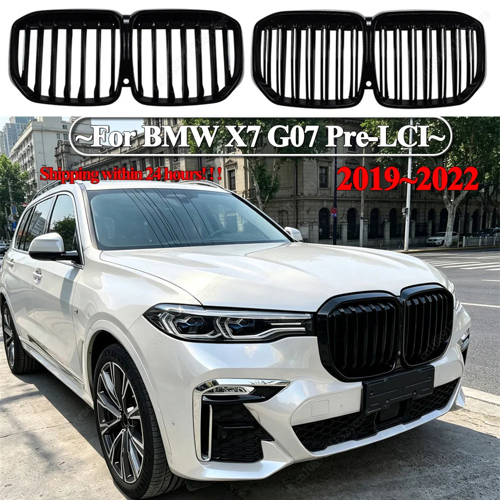 For BMW X7 G07 2019-2022 Pre-LCI Single Double Line Front