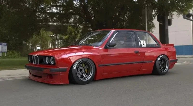 For 1984 To 1991 E30 Coupe Fiber Glass E30 Coupe Front Lip