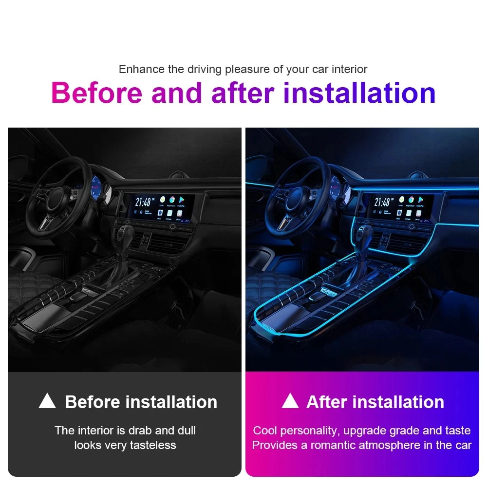 5M RGB Ambient Strip 5V Interior Neons Atmosphere Console