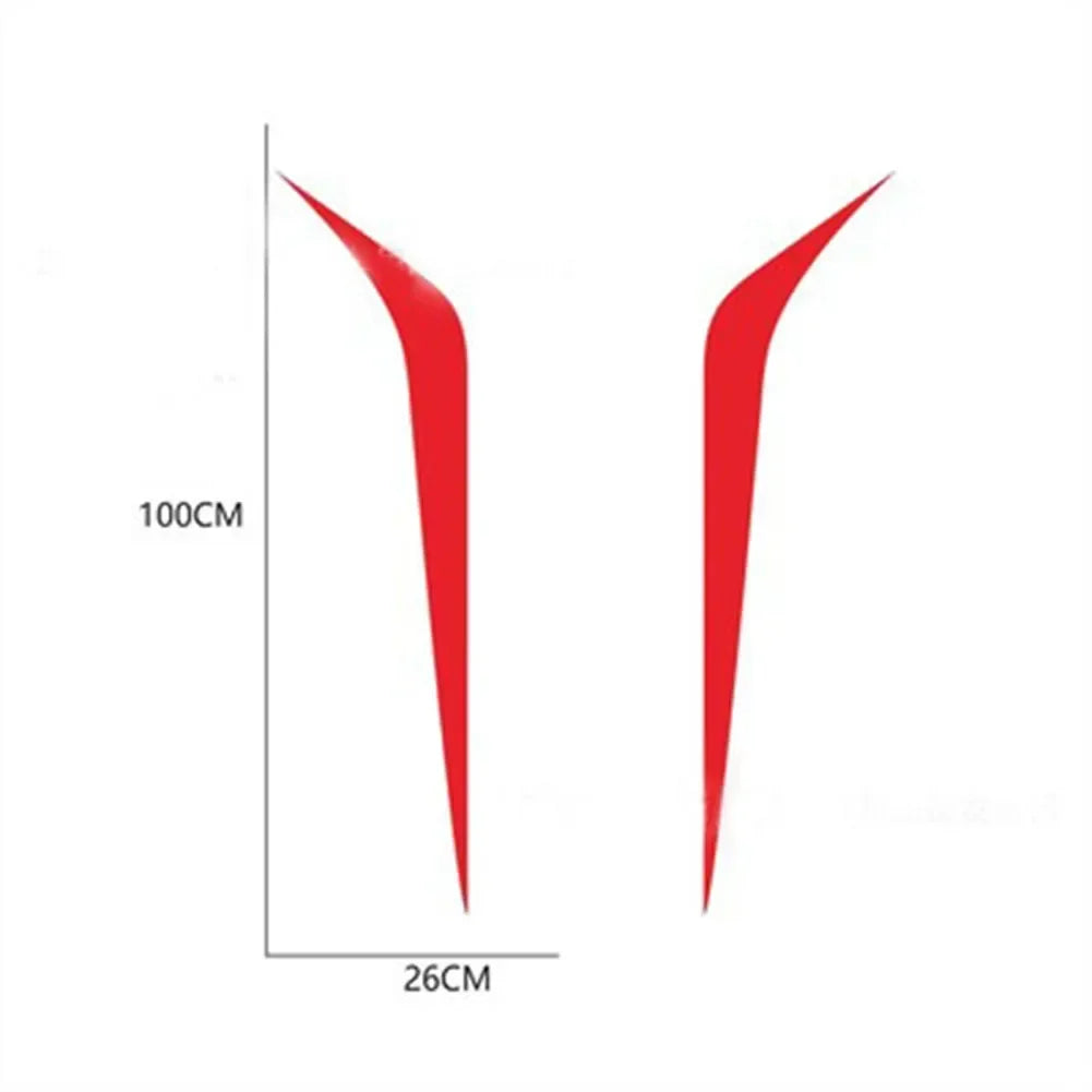 For BMW Honda Toyota Findme 2X Hood Stickers Stripes Sticker