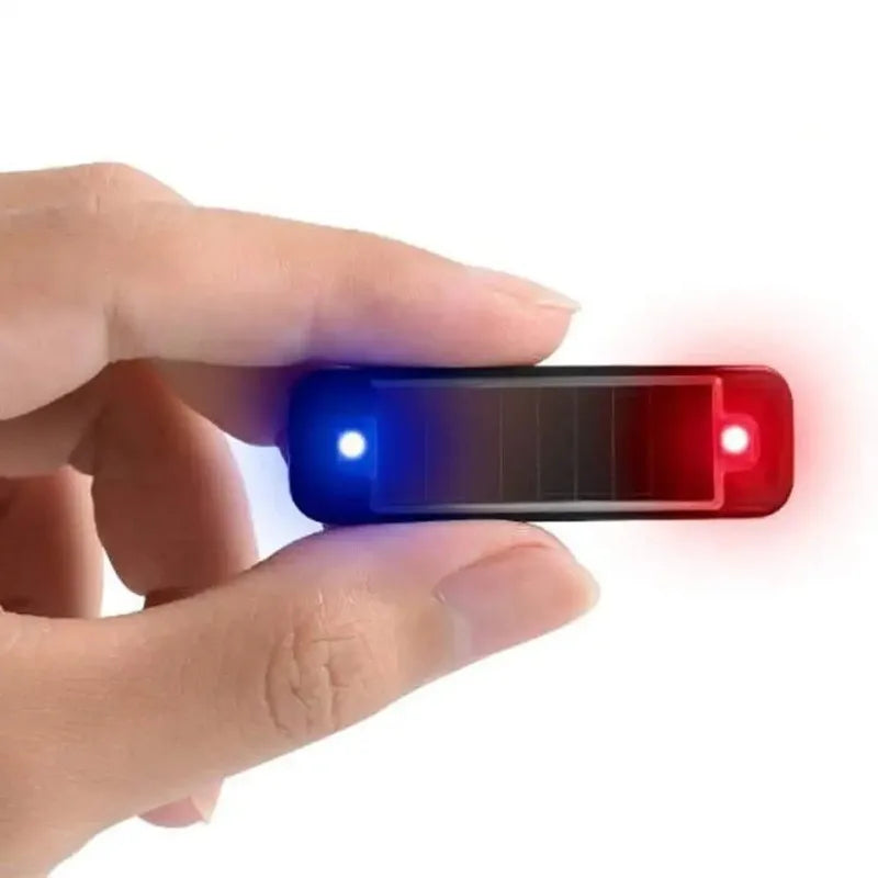 Warning Night MINI Solar Powersecurity Simulated Alarm Wireless