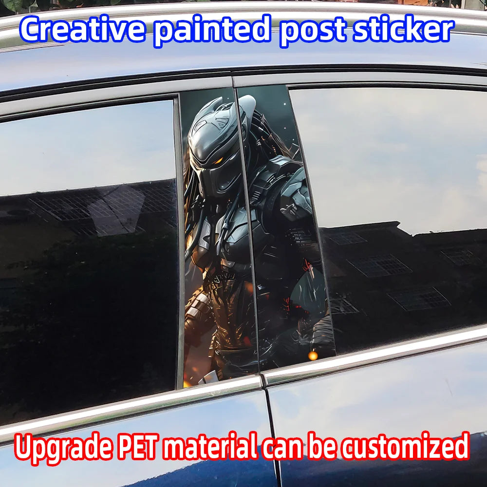 Predator Stickers b-pillar Vinyl Decals Waterproof Center Pillar