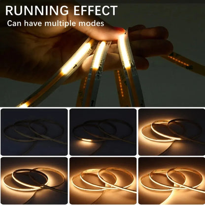 20m-5m dc24v WS2811 Ic Cob Strip 360leds M Addressable