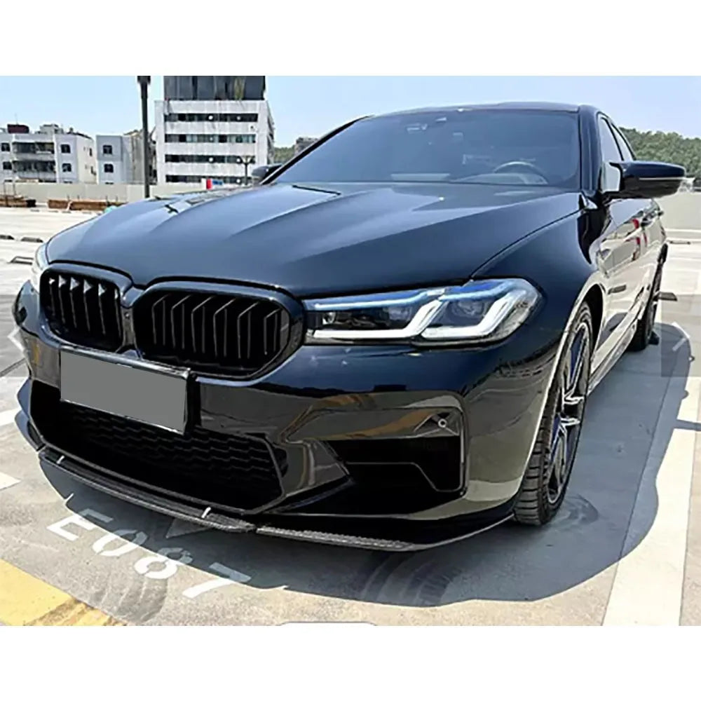 For BMW 5 Series F90 M5 Dry Carbon Fiber Front Bumper Lip Chin