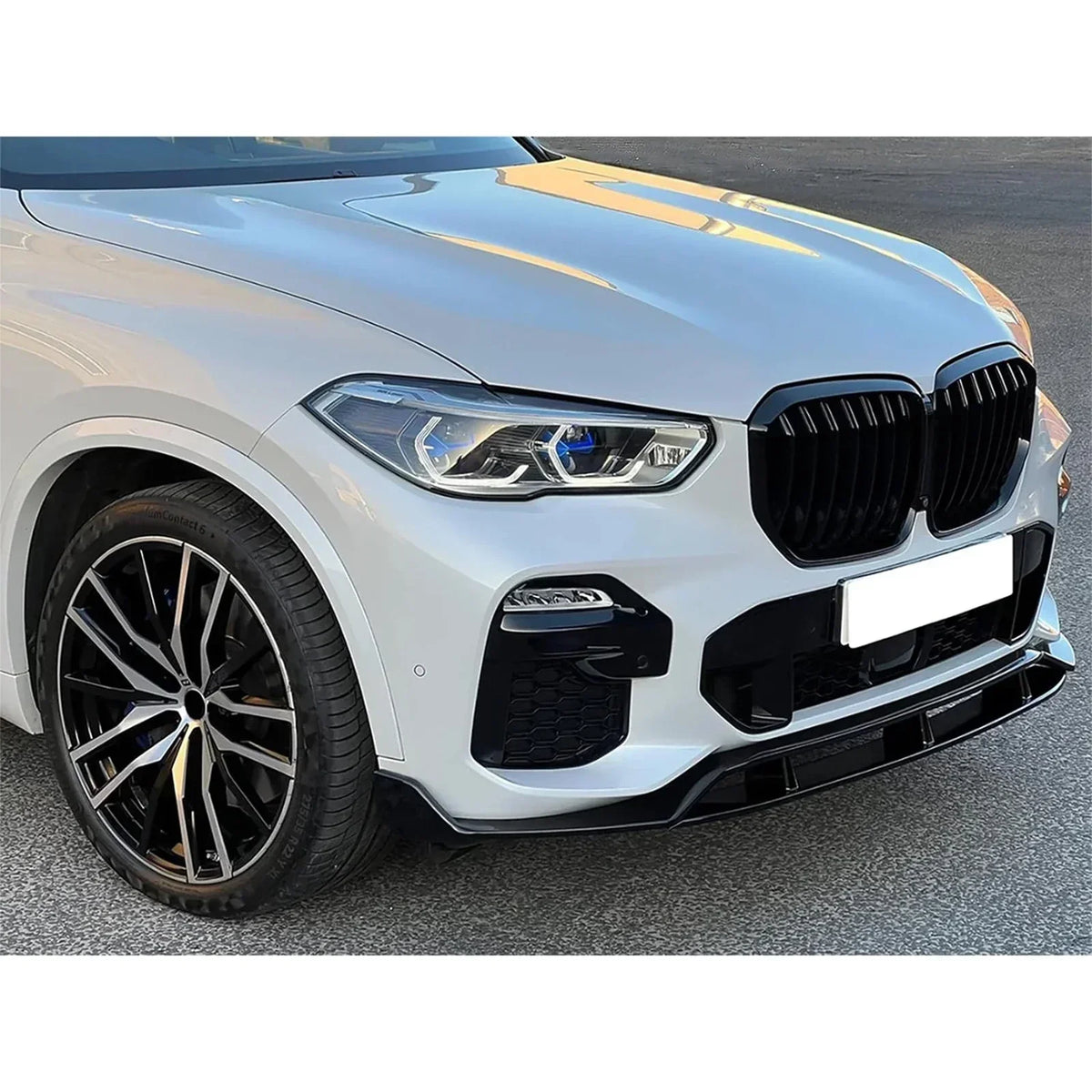 For BMW X5 G05 M Sport 2019-2022 Front Bumper Splitter Spoiler