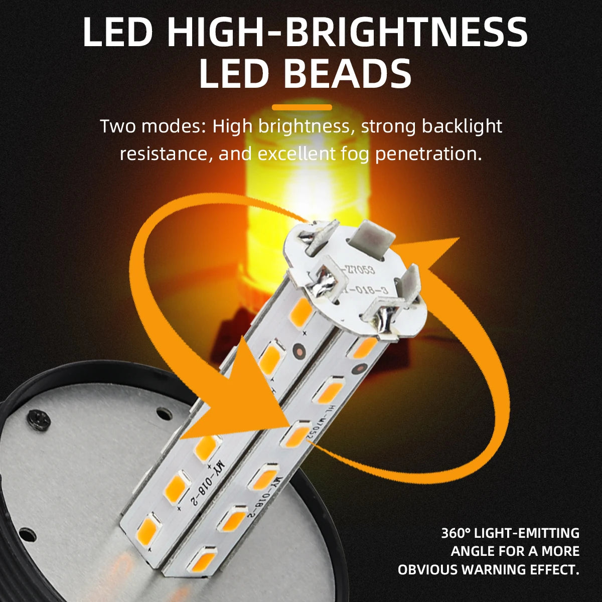 For Forklift 30LED Power Emergency Warning Flash Strobe Truck
