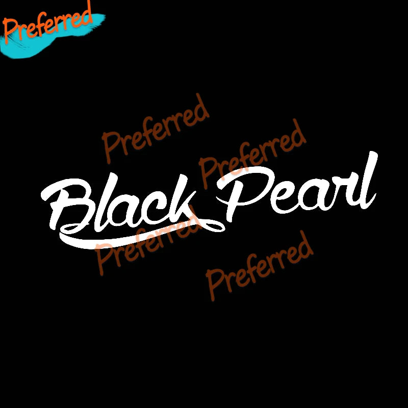1X Black Pearl Klein Spiegel Aufkleber Sticker Tuning Jdm