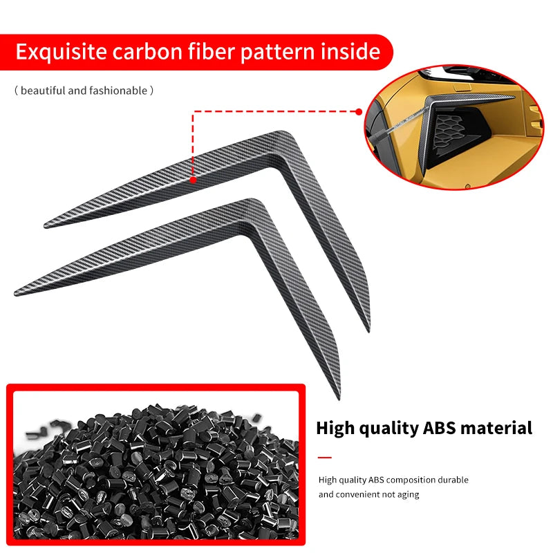 For 2026 Toyota Hilux Hilux Pickup Truck Front Fog Upper Trim