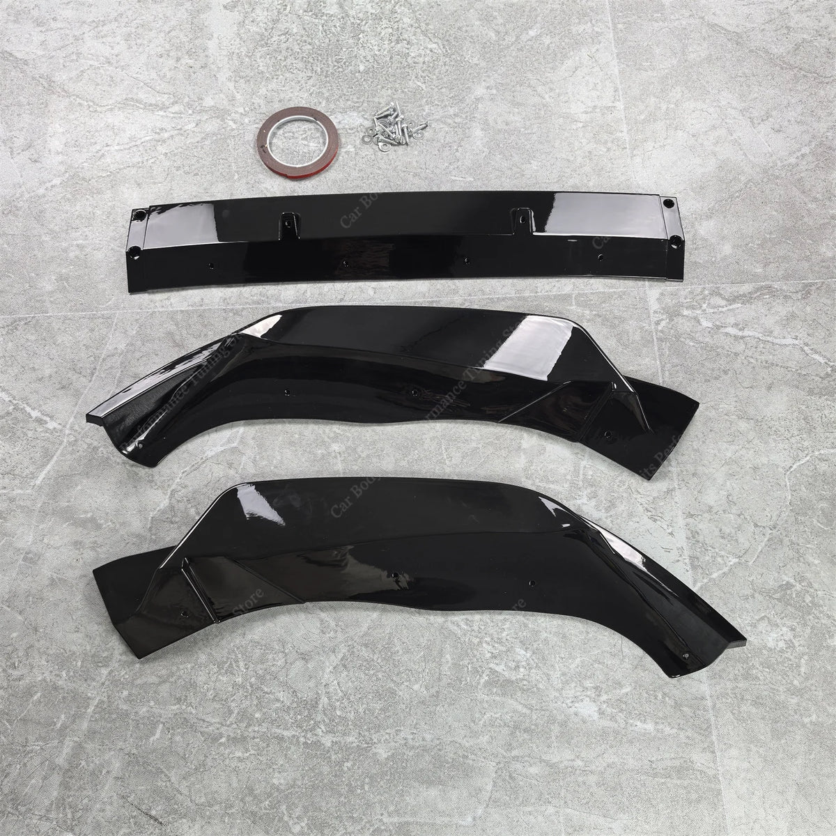 For BMW X3 G01 X4 G02 Lci 3PCS Front Bumper Splitter Lip Spoiler