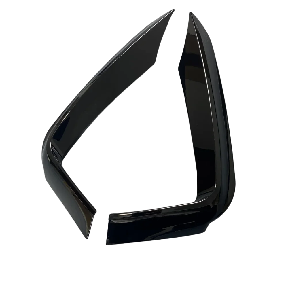 For BMW F32 F33 F36 M Glossy Black Carbon Look Front Bumper Lip