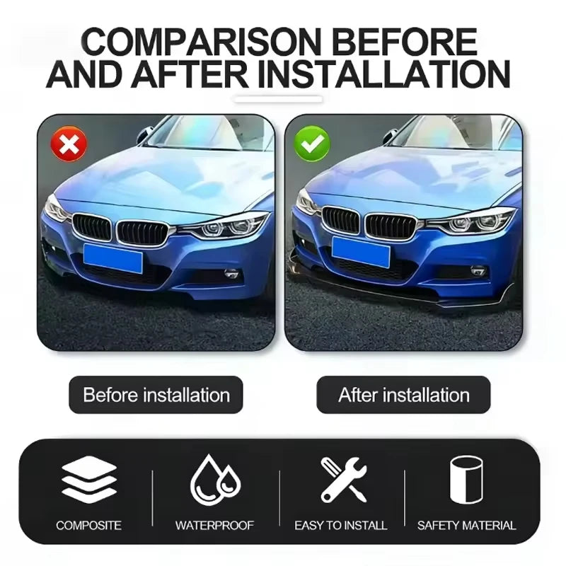 For Renault Rafale 2023-2026 Front Bumper Lip Front Guard