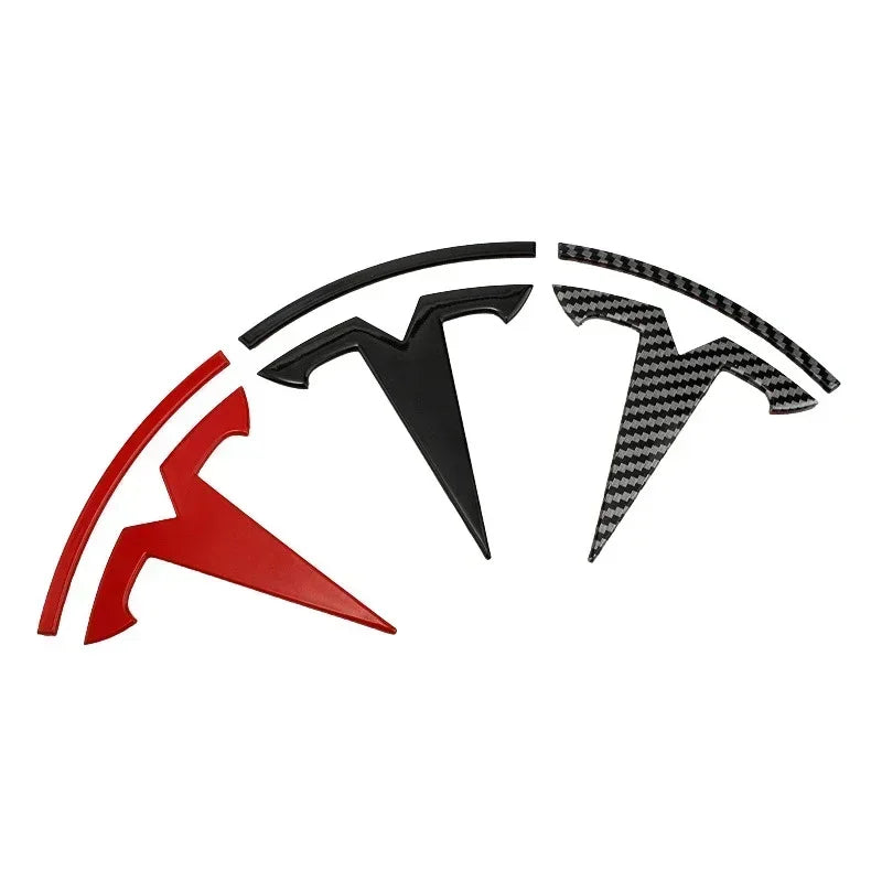 For Tesla Model 3 Mode Y ABS Front Hood Logo Cover Emblem