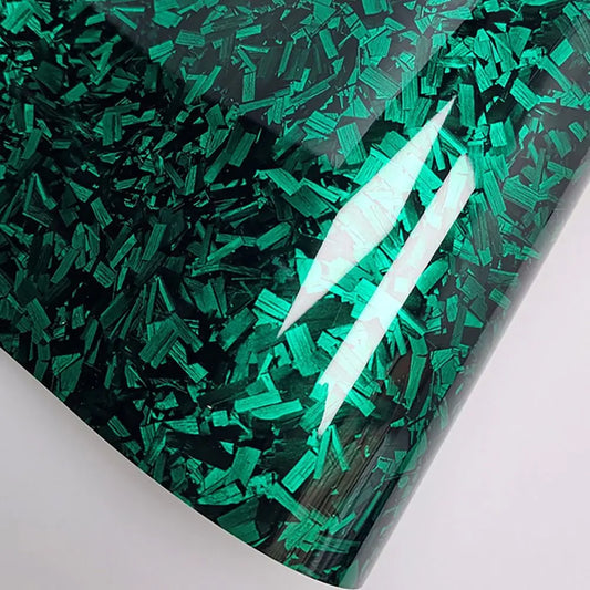 50x30cm Carbon Fiber Vinyl Film Gloss 3D 6D Effect