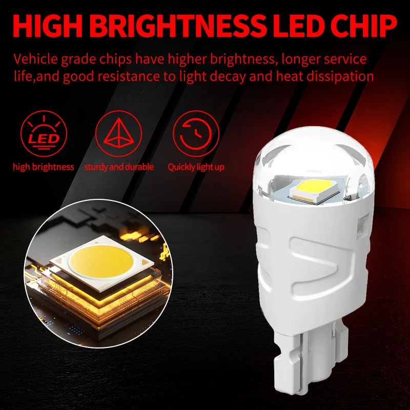2PCS W5W T10 Canbus No Error 5W5 Dc 12V