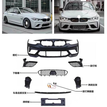 For BMW 3 Series F30 F35 Front Rear Bumper Side Skirt Engine