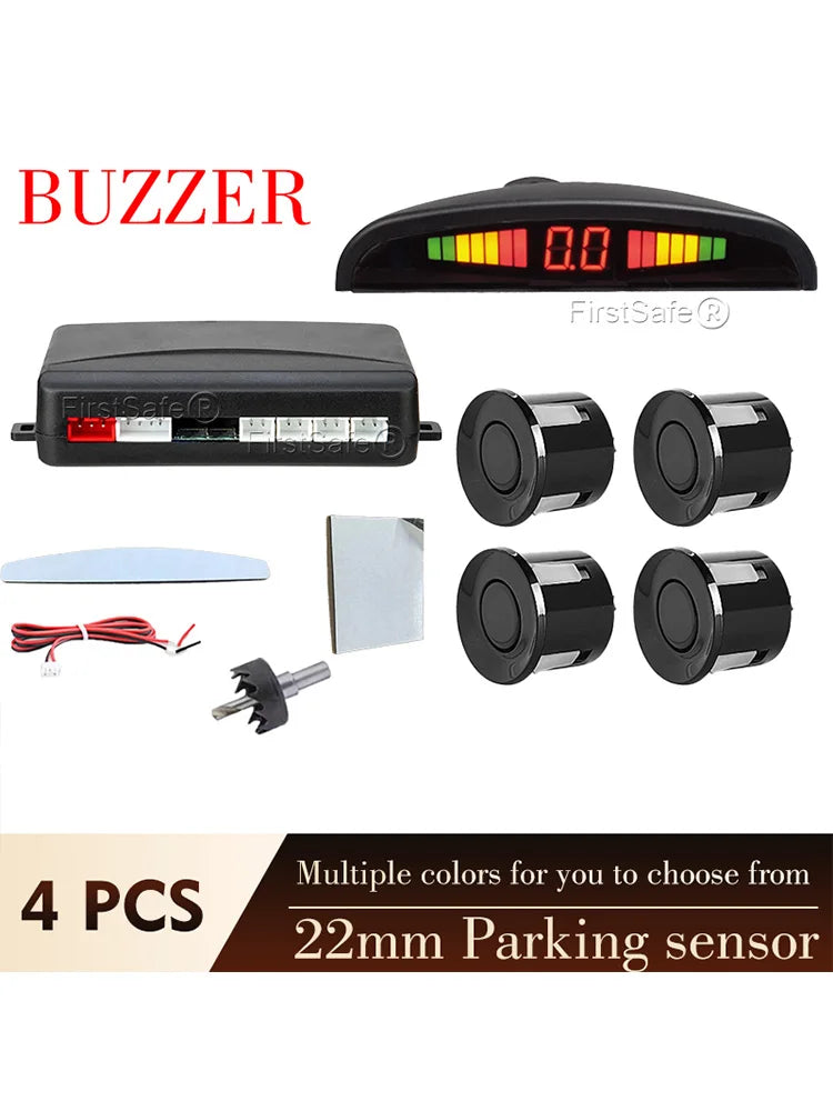Firstsafe Factory Parking Sensor Kit 4sensors 22MM Backlight