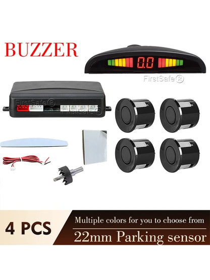 Firstsafe Factory Parking Sensor Kit 4sensors 22MM Backlight