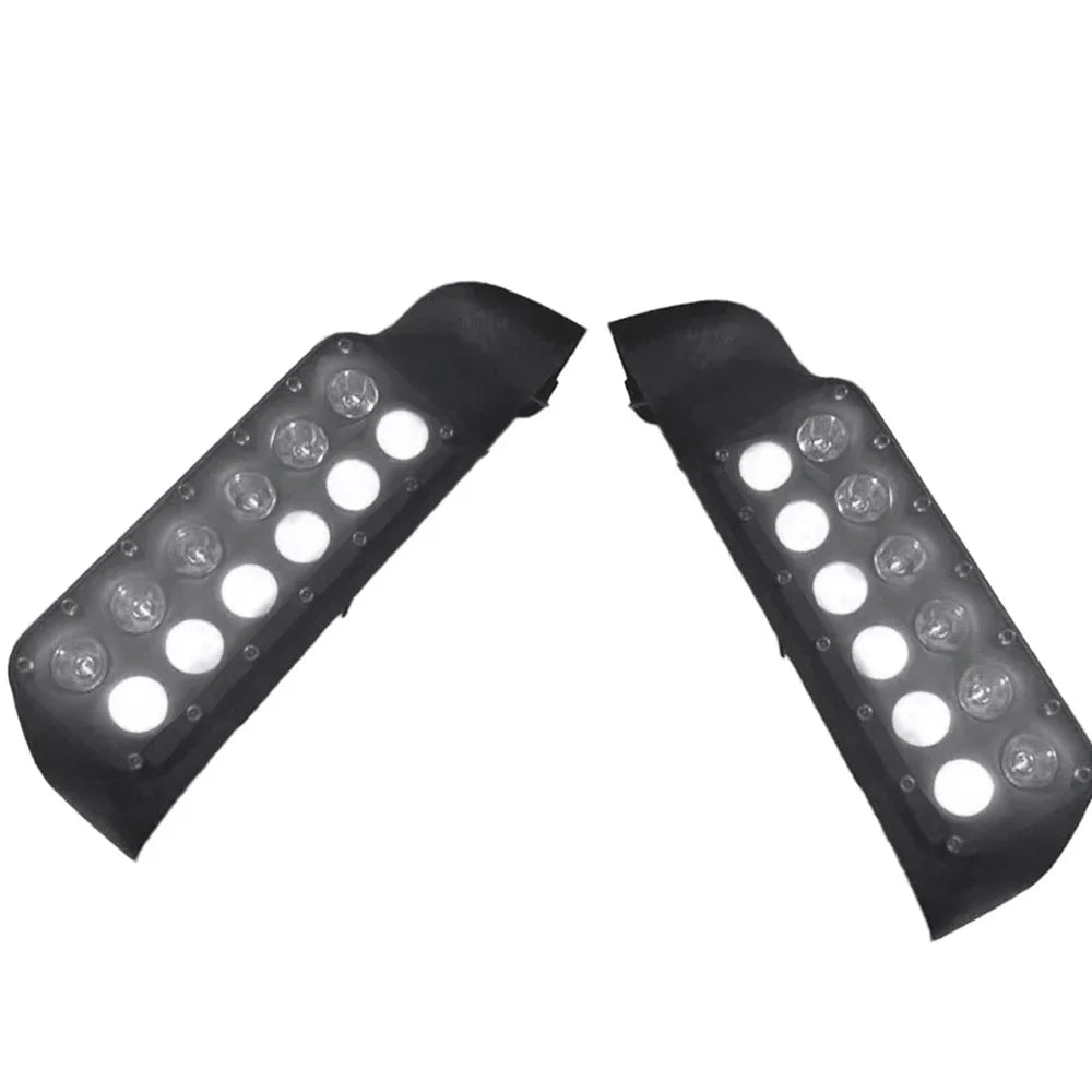 For Pickup Set Black Outside Rear View Mirror Modify Suitable