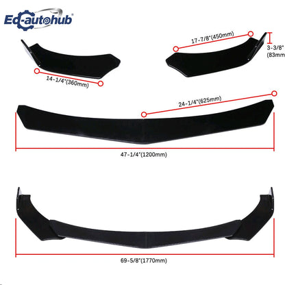 For Mercedes Benz W205 W204 W211 W213 c-class e-class Front Lip