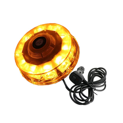 Cars Trucks 12-24v Strobe White Yellow