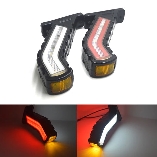 For Traile 2PCS Waterproof Trailer Outline Marker Truck Side