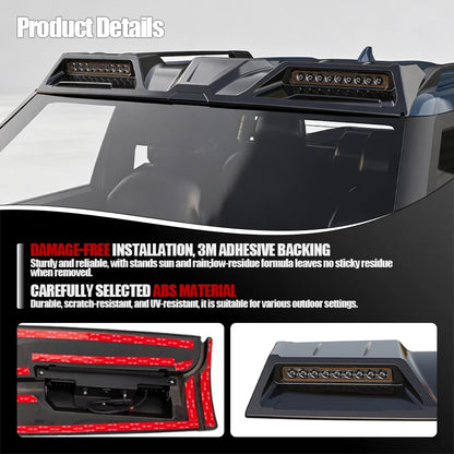 For BYD Shark 6 2024-ON Roof Roof Spotlight Base ABS Pickup