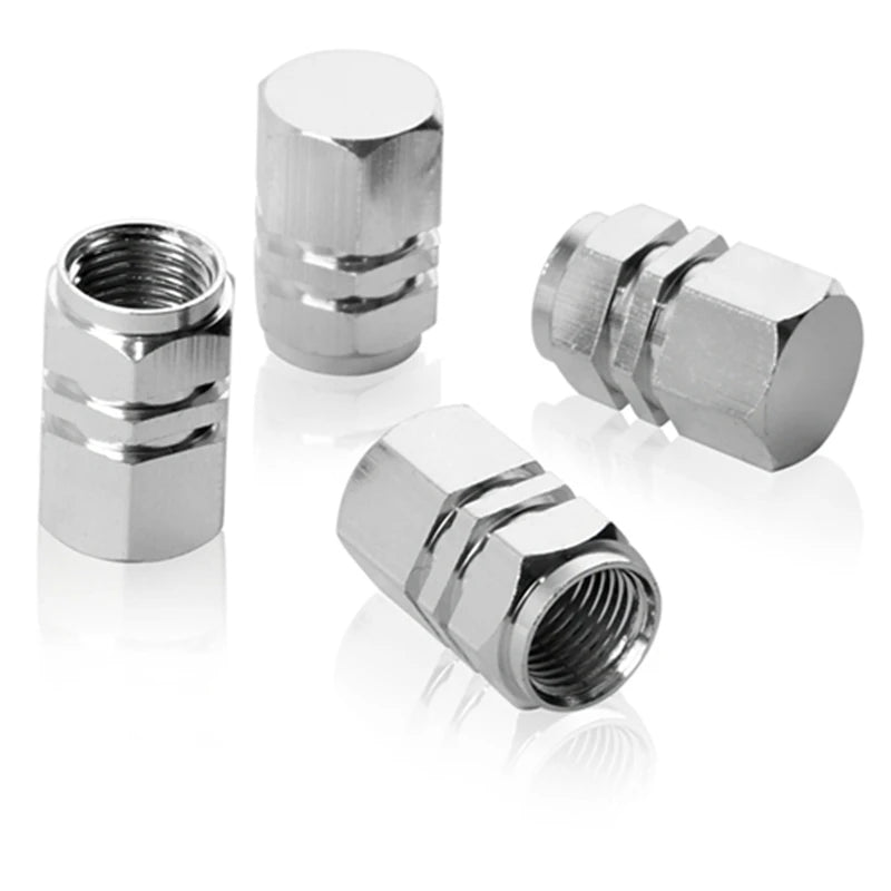 For Auto Runmade 4PCS Aluminum Wheel Tires Valves Tyre Stem Air
